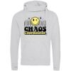 Cross neck hoodie Thumbnail