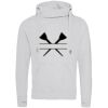 Cross neck hoodie Thumbnail