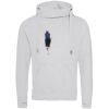Cross neck hoodie Thumbnail