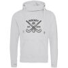 Cross neck hoodie Thumbnail